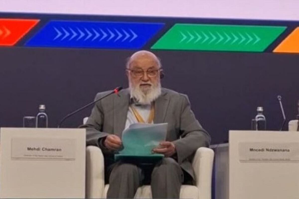 مهدی چمران در نشست رؤسای پایتخت‌های بریکس بر استقلال و تاب‌آوری ملت ایران تأکید کرد