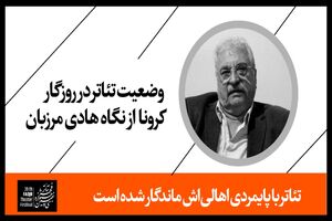 تله تئاتر راه حلی نجات بخش/تئاترهای آ«لاین هتک حرمت تئاتر است