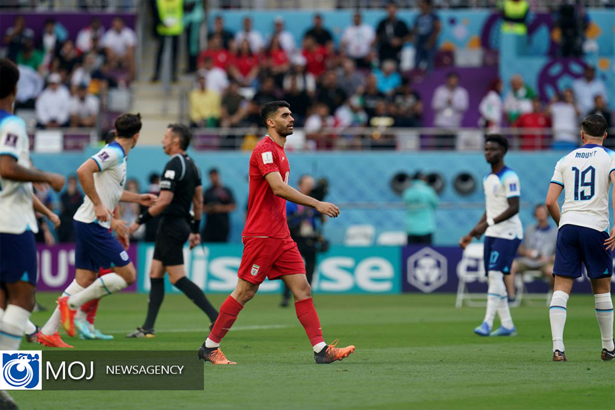 جام جهانی فوتبال - دیدار ایران و انگلیس