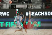 Iran defeated Argentina at 2024 Beach Soccer World Cup
