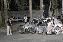تصادف پژو ۲۰۶ با یک درخت چند کشته بر جای گذاشت 