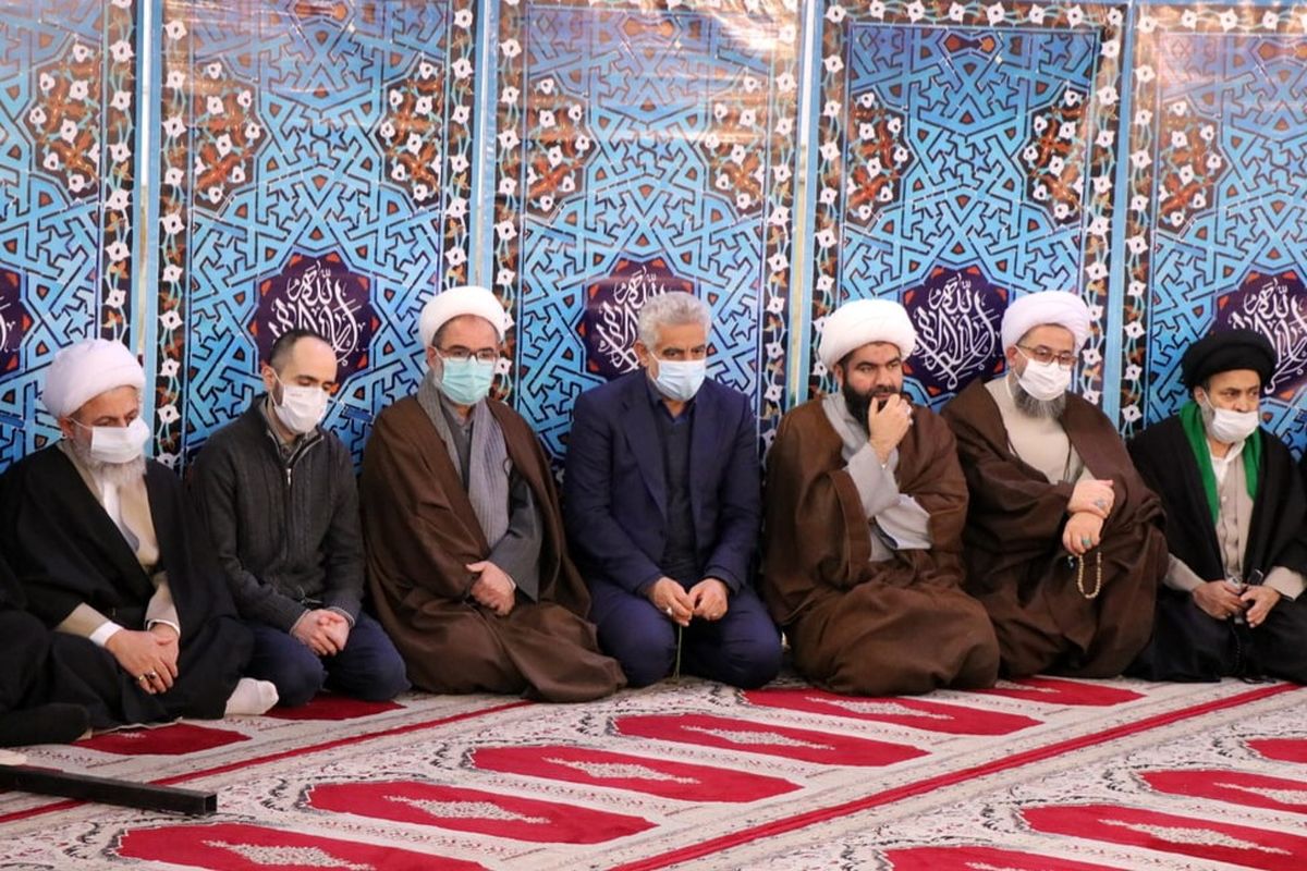 مراسم یادبود حضرات آیات رودباری و محمدی‌ ری‌شهری در رشت 