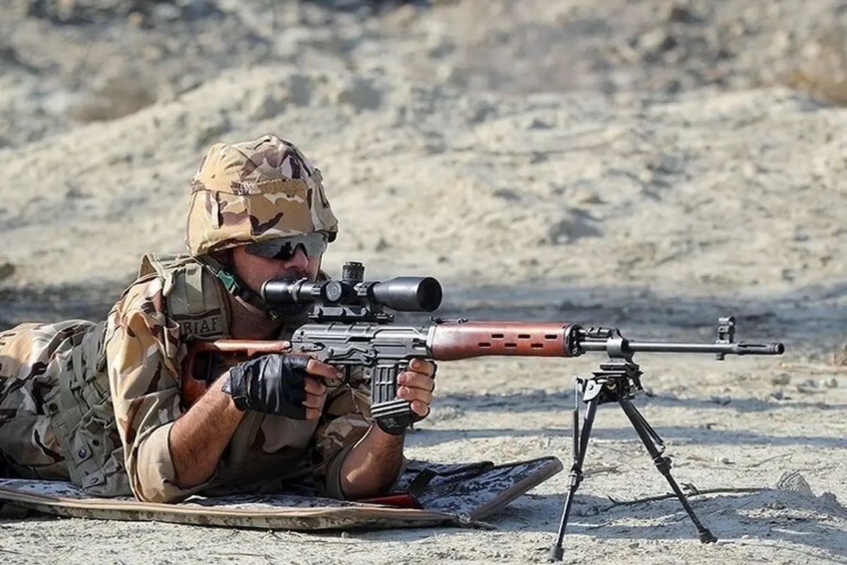 تک‌تیرانداز سرباز جنگ رزمایش
