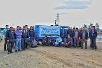 پاکسازی ضایعات پلاستیکی مناطق حاشیه ای ذوب آهن اصفهان
