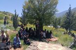 برگزاری آیین سنتی زیارت اهل قبور در روستای سیدخیل زارم