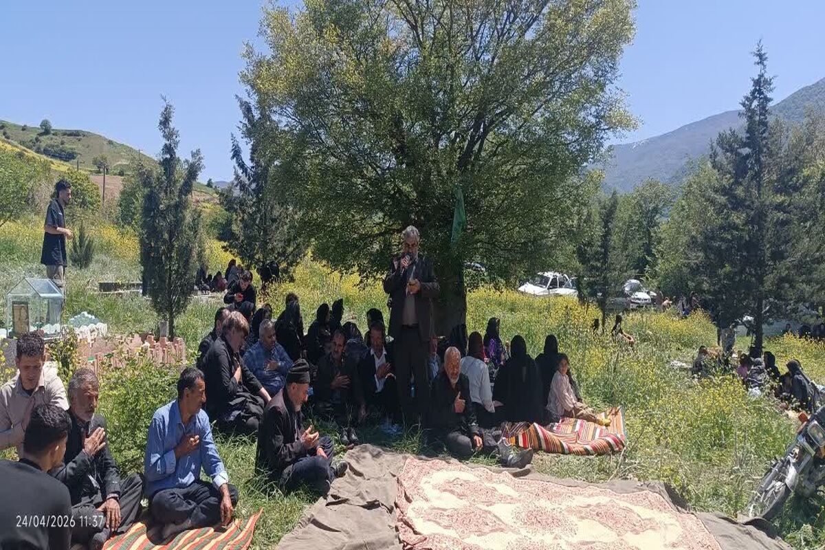 زیارت اهل قبور سید خیل نکا