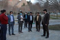 بازدید میدانی شهردار از بازپیرایی پارک کوهستان یزد/پیگیری احداث کمپ مسافر در پارک کوهستان