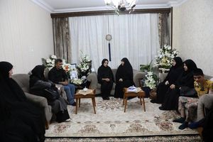 اعضای فراکسیون زنان مجلس با خانواده «الهه حسین‌نژاد» دیدار کردند