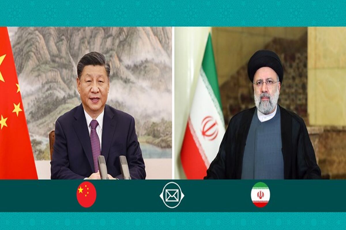 رئیسی و رئیس جمهور چین
