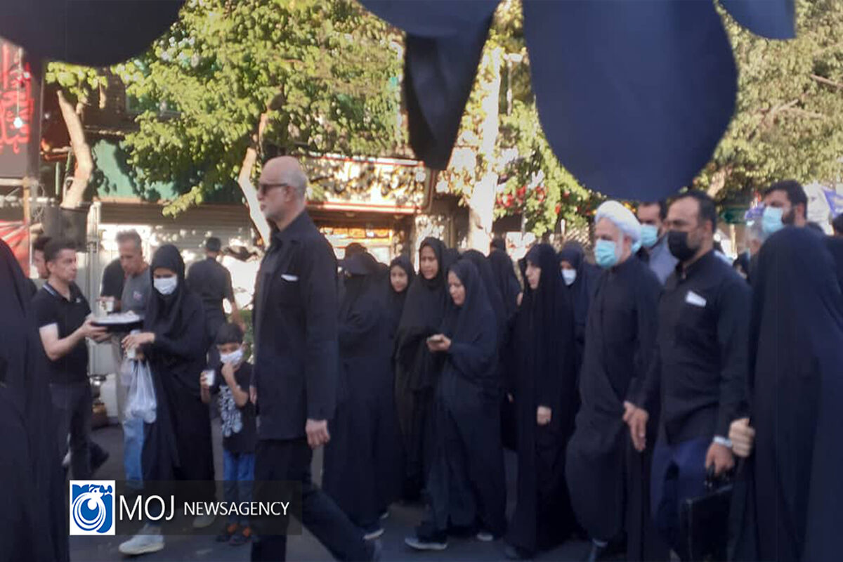 راهپیمایی جاماندگان اربعین حسینی در تهران