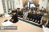 دیدار جمعی از فرماندهان عالی نیروهای مسلح با رهبر معظم انقلاب