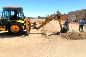 اجرای طرح توسعه شبکه تلفن ثابت در شهرستان خور