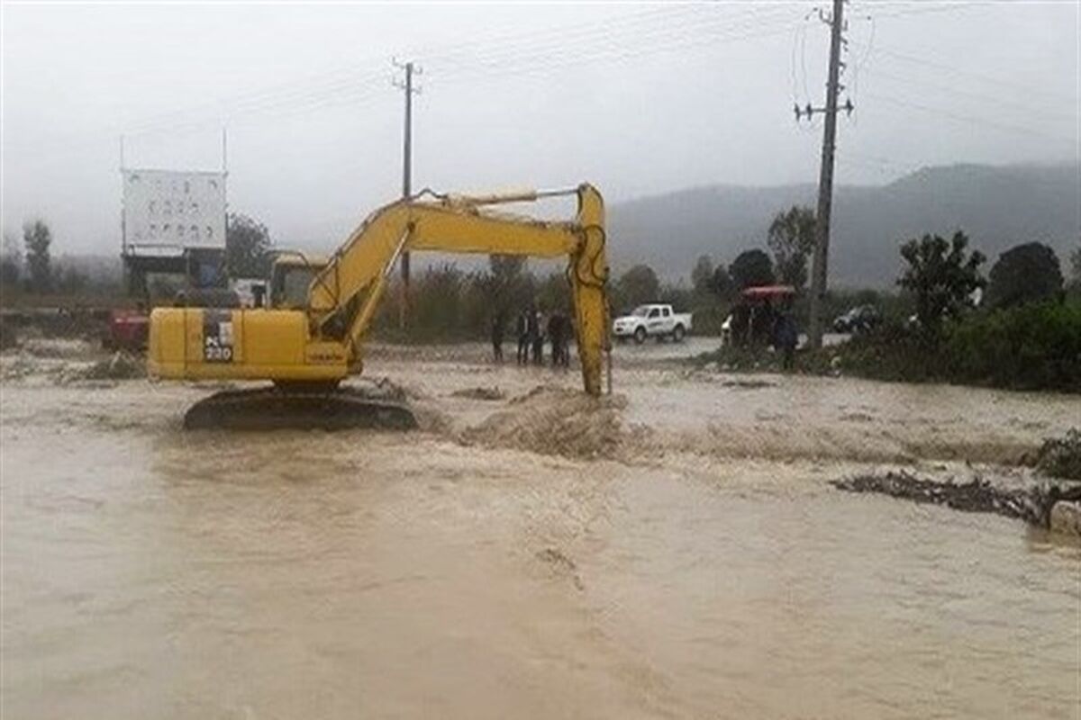 سیل در بشاگرد