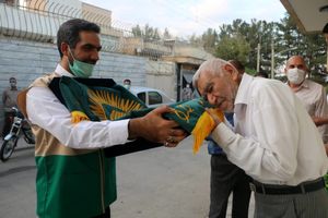 حضور خادمیاران رضوی کانون خدمت رضوی سیدالشهدا در محله خواجه عمید اصفهان