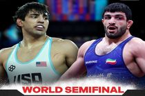 قاسمپور امشب به مصاف حریف آمریکایی در قهرمانی جهان می‌رود