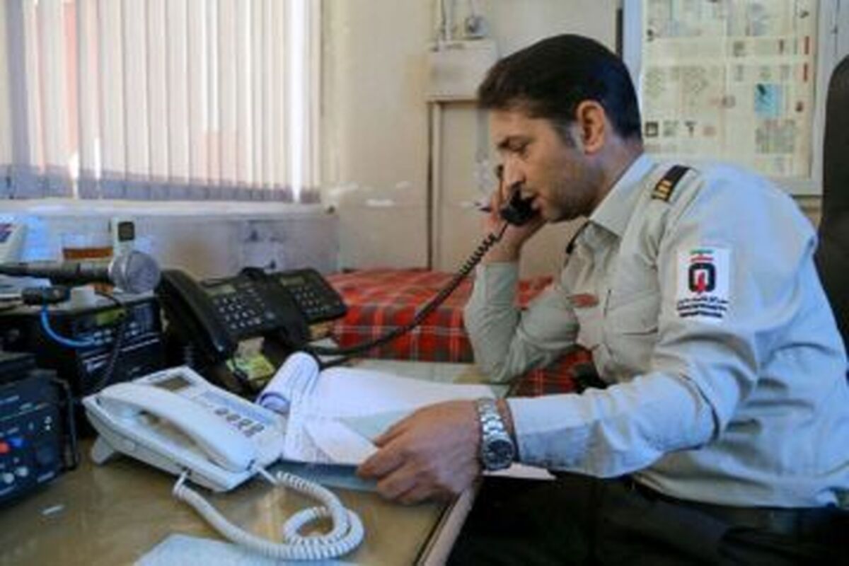 مزاحم تلفنی آتش نشانی مشهد