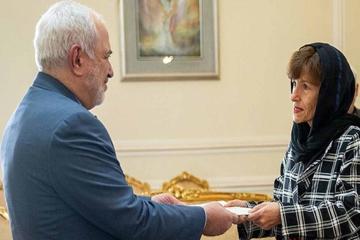 تقدیم استوار نامه سفیر جدید استرالیا به ظریف1