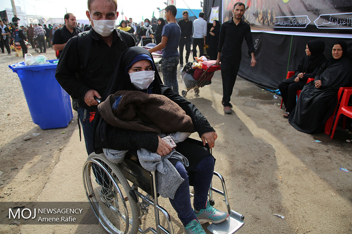 پیاده روی زائرین اربعین حسینی