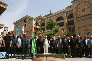 تشییع پیکر عباسعلی براتی پور