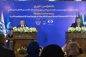 ایران با حسن نیت در برجام مانده است/موضوع ناترازی مواد حل شد و بر حل ۲ مکان باقی مانده تمرکز می‌کنیم