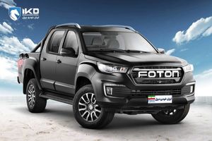 فروش نقدی و تسهیلاتی پیکاپ بنزینی فوتون اتوماتیک یورو شش ایران‌خودرو دیزل با تخفیف ویژه