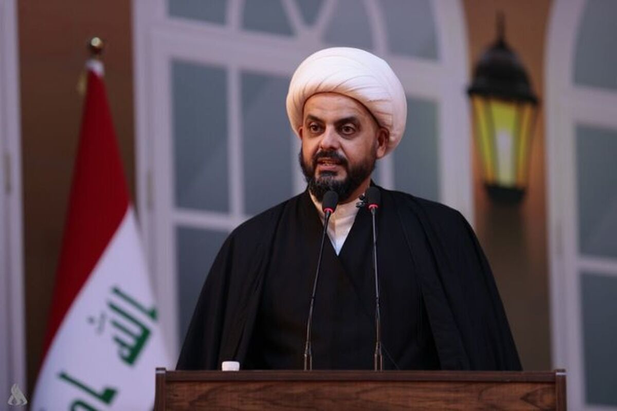 قیس الخزعلی» دبیرکل عصائب اهل الحق عراق