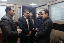 بازدید سرزده استاندار ایلام از اداره کل صمت استان