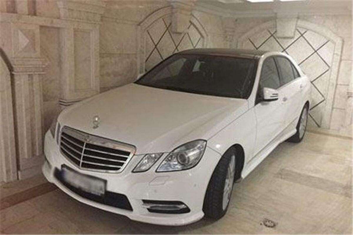 توقیف بنز قاچاق