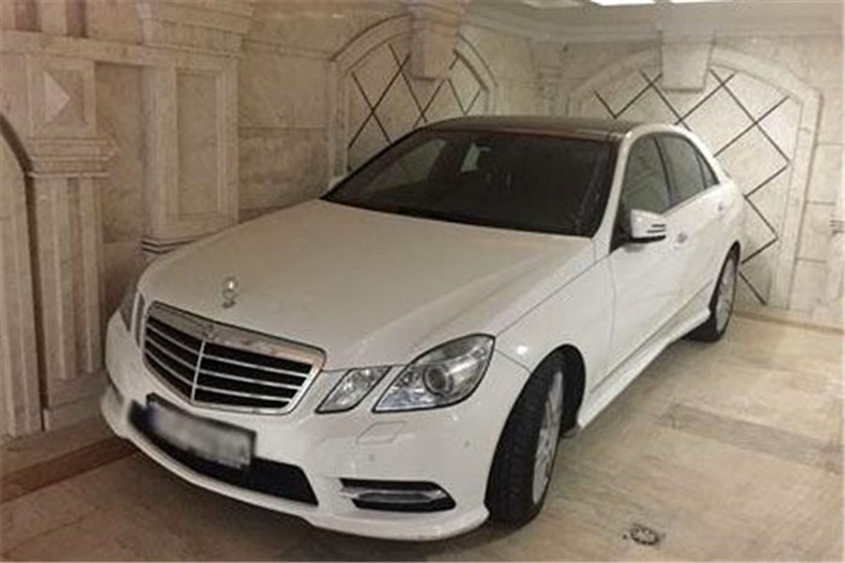 توقیف بنز قاچاق