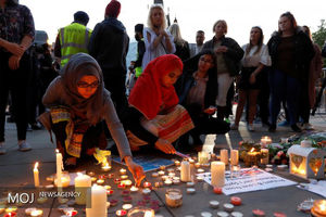 عزاداری مردم شهر منچستر انگلیس