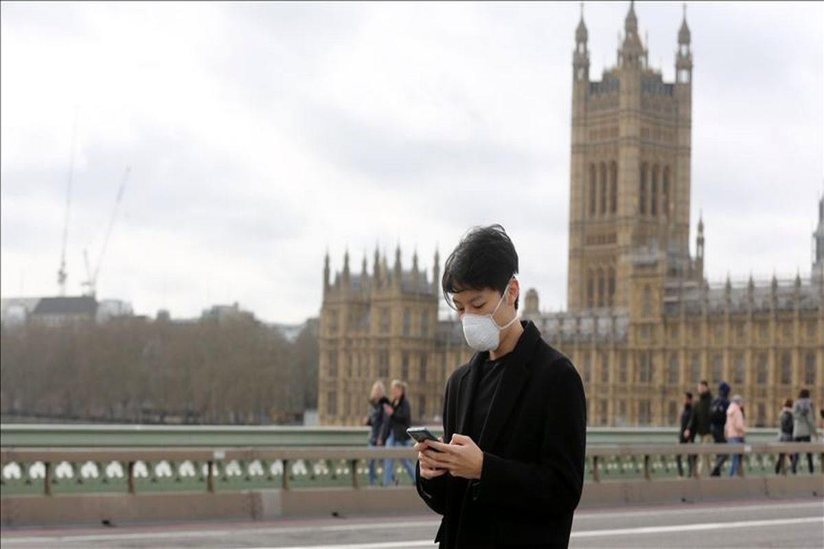 شیوع کرونا در بریتانیا