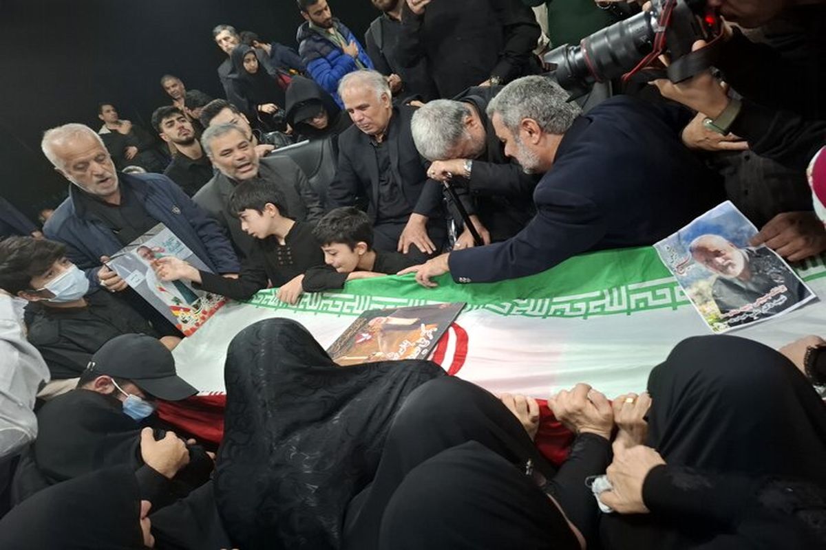وداع با شهید علی عیدری
