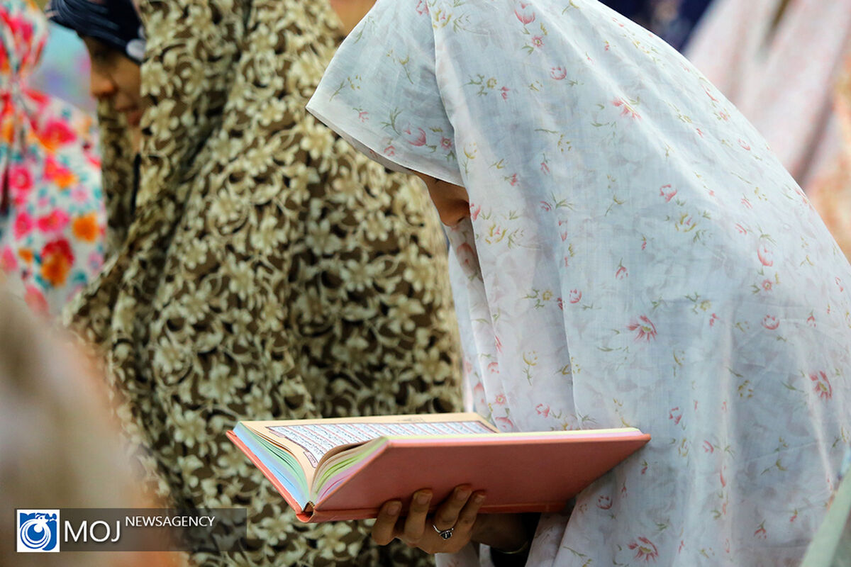 مراسم معنوی اعتکاف دانشجویی مجتمع کوی دانشگاه تهران
