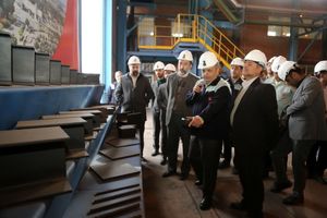 بازدید معاون وزارت تعاون، کار و رفاه اجتماعی و رئیس هئیت مدیره شستا از ذوب آهن اصفهان
