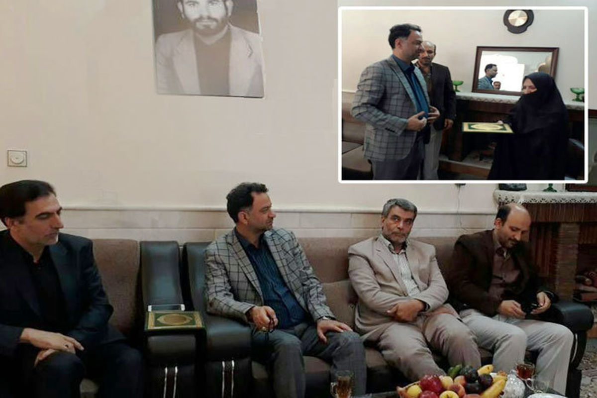 دیدارازخانواده شهدا