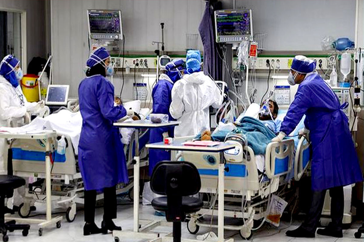بیمار مبتلا به کرونا در بیمارستان‌های خراسان رضوی