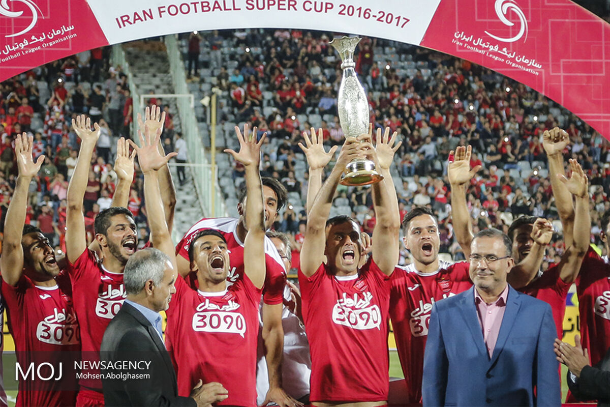 جشن قهرمانی پرسپولیس در سوپرجام