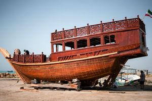 لنج‌سازی سنتی در قشم جان دوباره گرفت