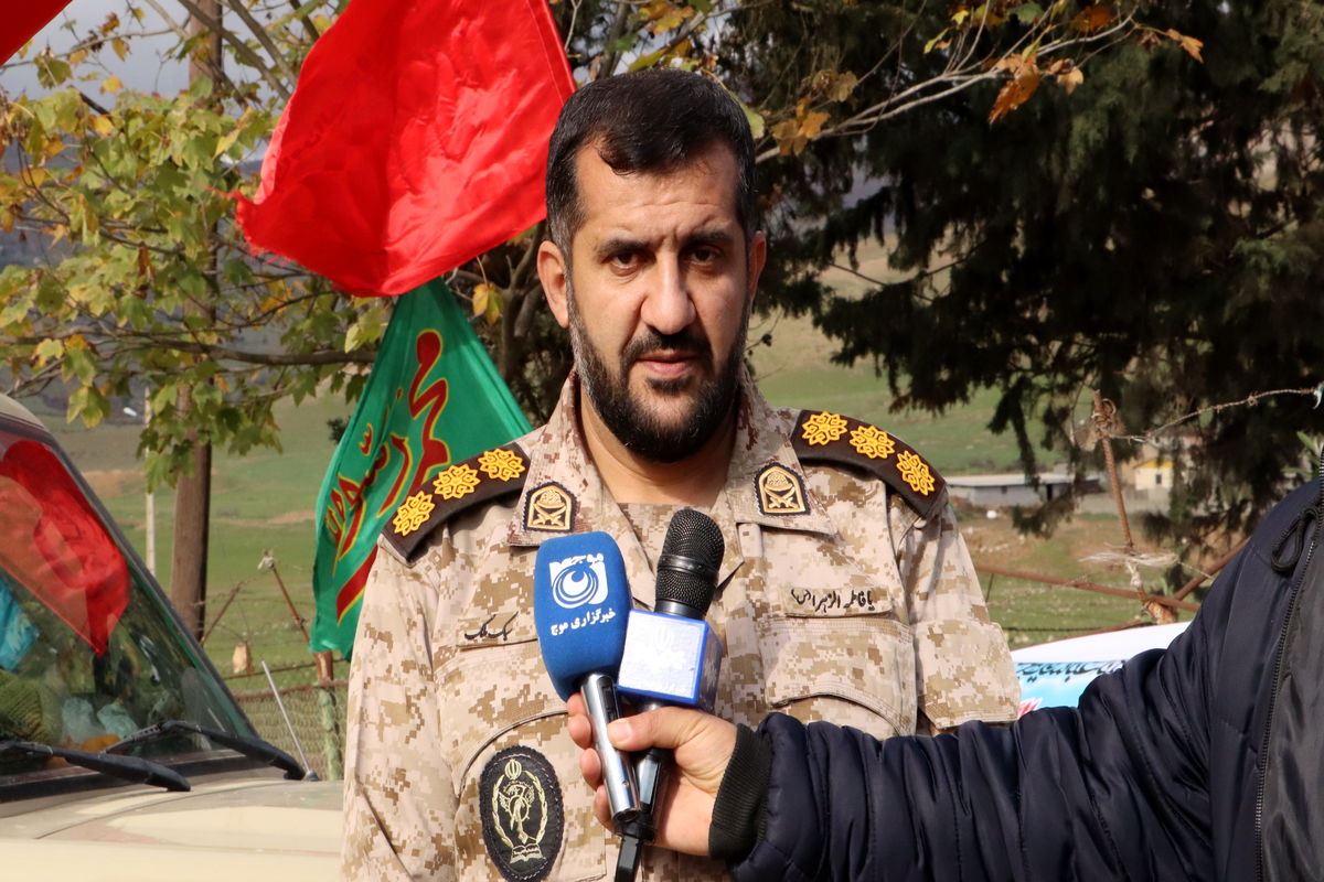 سرهنگ سبک ملک جانشین فرمانده عملیاتی لشگر ۲۵ کربلا مازندران