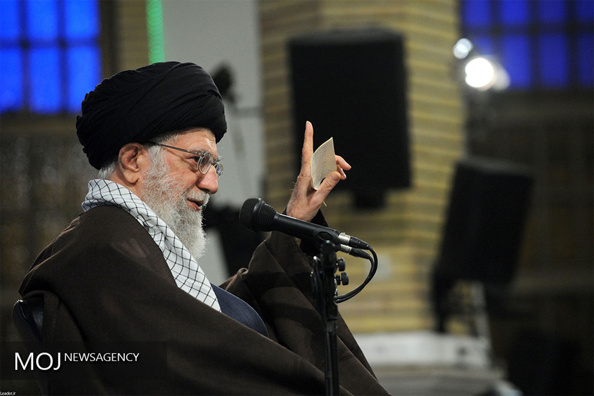 دیدار مداحان اهل‌بیت (ع) با مقام معظم رهبری