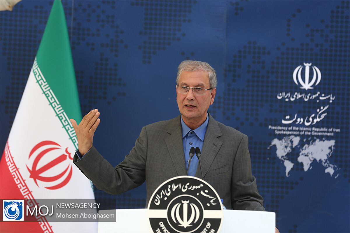 نشست خبری علی ربیعی سخنگوی دولت
