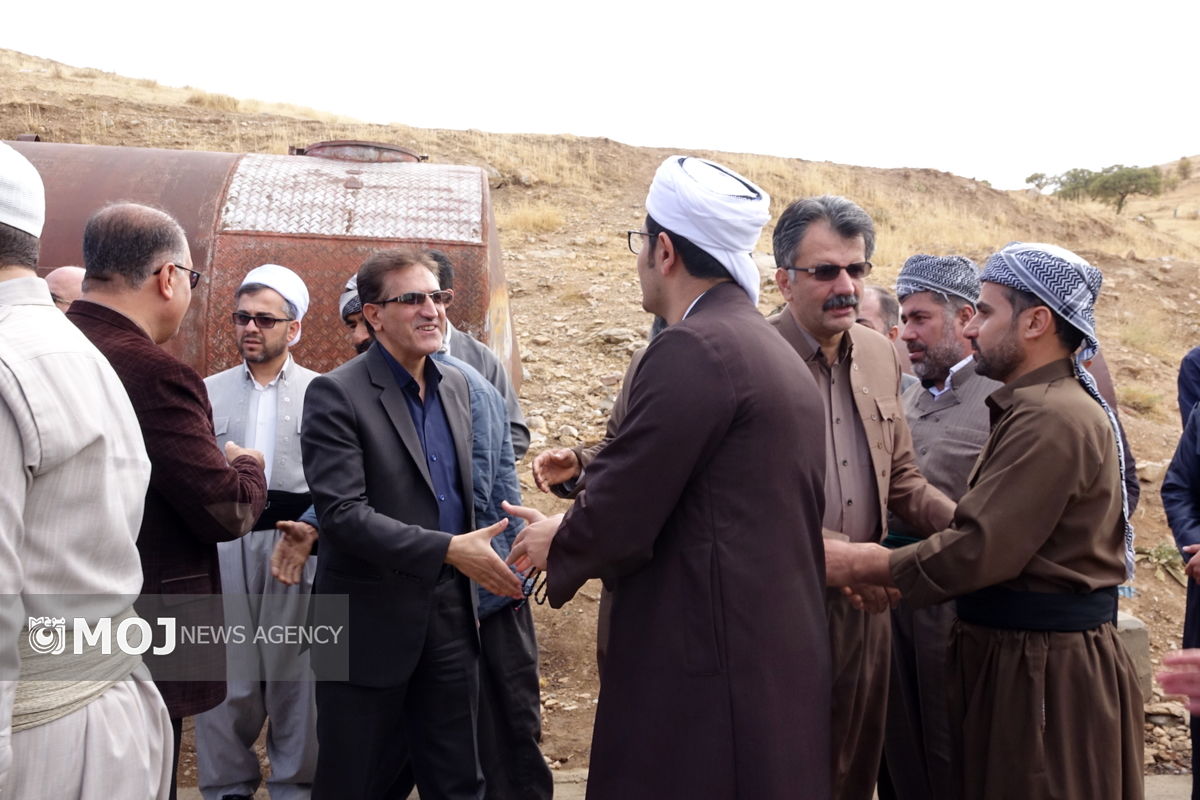 بازدید از گازرسانی روستاهای سقز وبانه