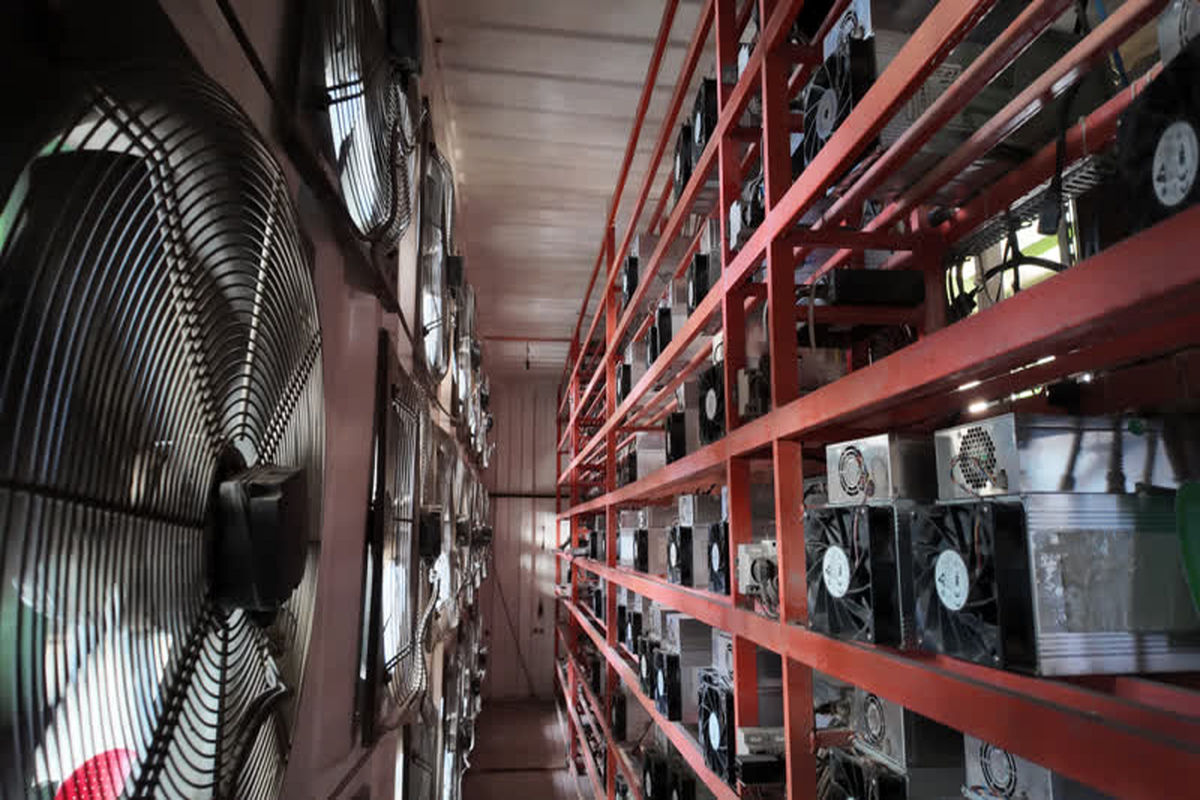 جمع دآوری ماینر در شهرک صنعتی اردبیل