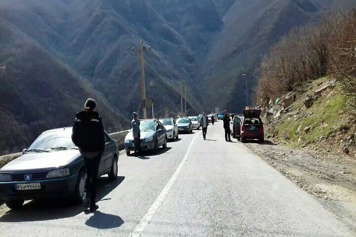 رانش جاده کندوان اسفند 1400
