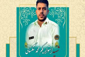 شهادت یکی از مأموران انتظامی در هرمزگان