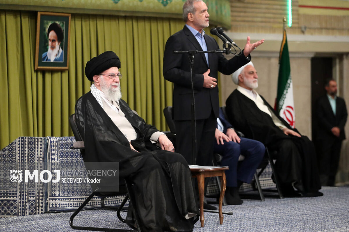 دیدار مسئولان نظام، سفرای کشورهای اسلامی و میهمانان کنفرانس وحدت با رهبر معظم انقلاب