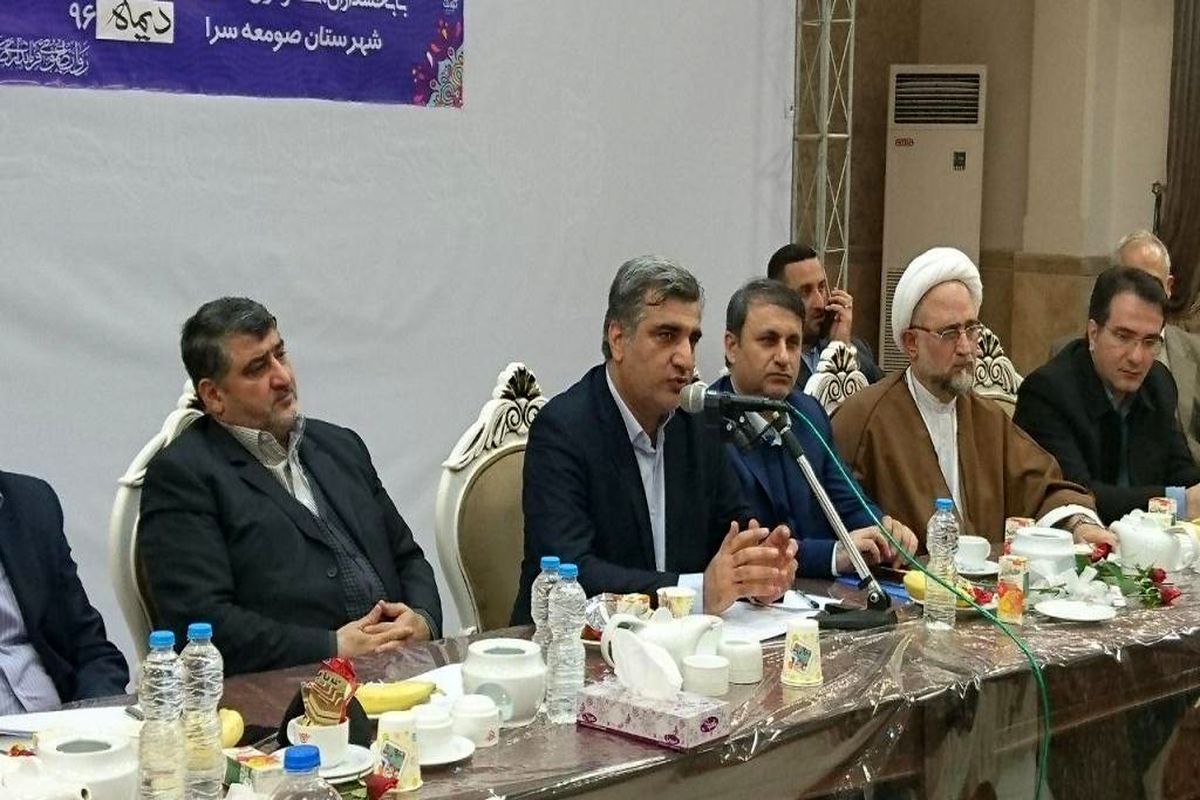 نشست استاندارگیلان در صومعه سرا