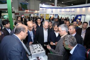 بازدید رئیس هیات عامل ایمیدرو از محصولات جدید ذوب آهن اصفهان