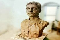 رونمایی از سردیس شهید محمد کاظم واعظ در یزد 