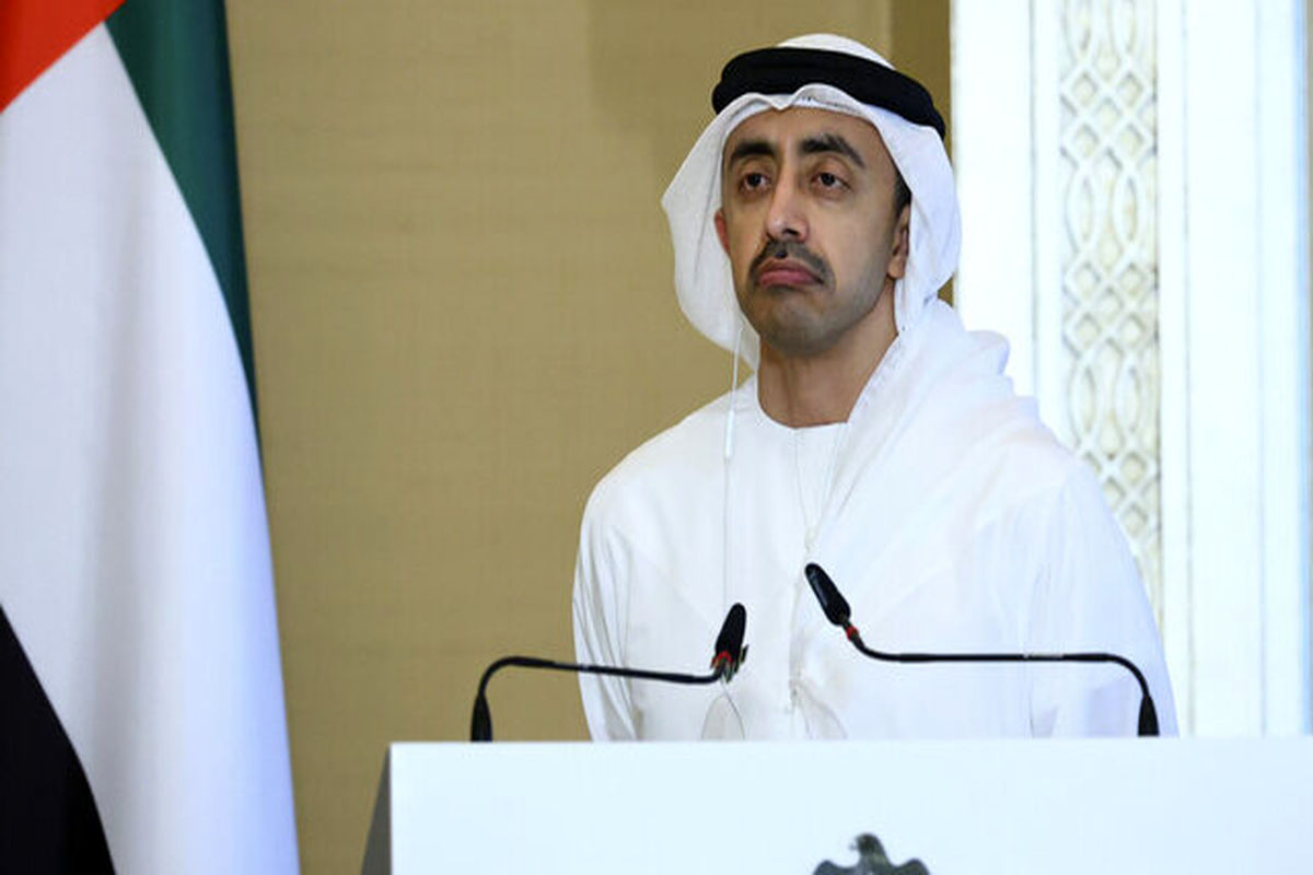 عبدالله بن زاید آل نهیان  وزیر خارجه امارات